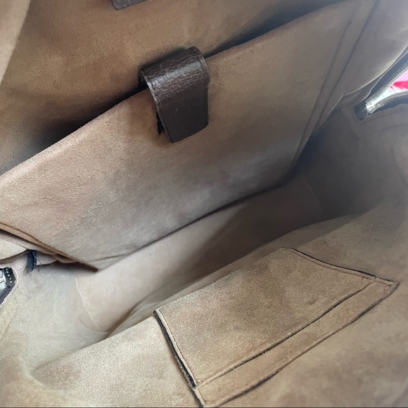 Gucci Large GG Web Supreme Monogram Backpack Unisex - Picture 9 of 16